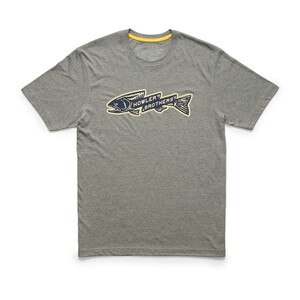 Howler Brothers Trout Bolt TShirt Men's in Athletic Grey Heather
